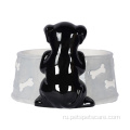 Пользовательский логотип Printed Ceramic Pet Seard Dog Bowl